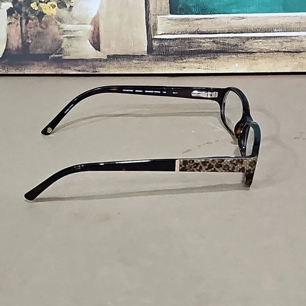 Bebe Eyeglasses FrameS ACHIEVER BB5004 Smoked Topaz 53-16-135‎ Flex
